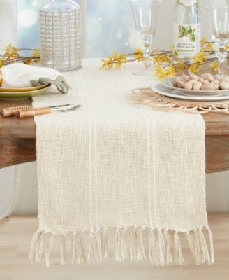 Stitched Line Table Runner, 16" x 72"