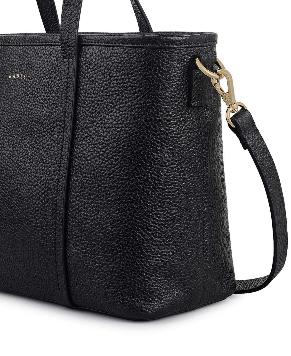 Radley London Templeton Place Zip Top Grab Satchel Bag In Black