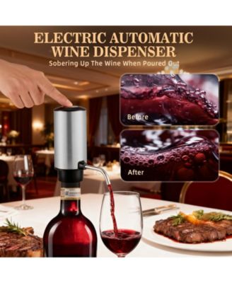 Electric Wine Bottle Opener with Electric Decanter and Aerator