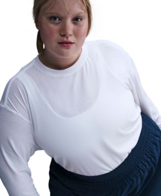 Plus Size Dri-FIT Long-Sleeve Top