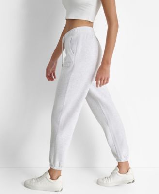 Women's Varsity Embroidered Logo Relaxed Pockets Pull-On Joggers