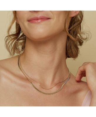 Gabby Layered Snake Necklace