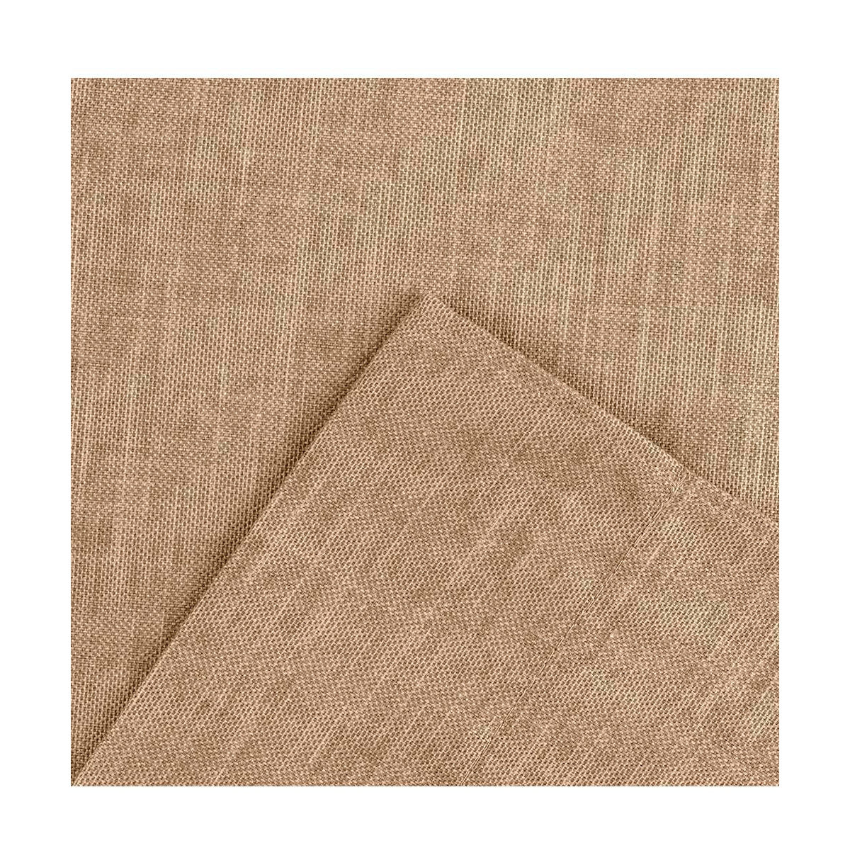 Ellis Curtain Lisa Solid Poly Cotton Rod Pocket Duck Fabric Tailored Tiers