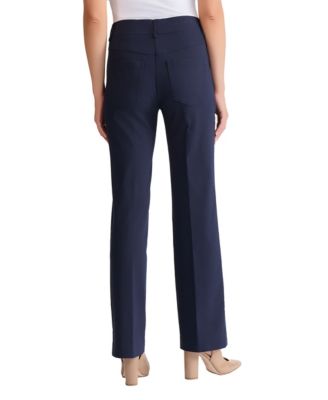 Petite Pull-On Slash Pocket Trouser Pants