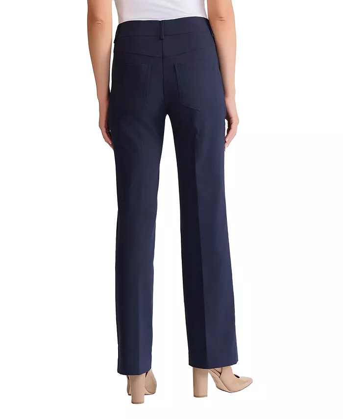 Petite Pull-On Slash Pocket Trouser Pants - thumbnail 2