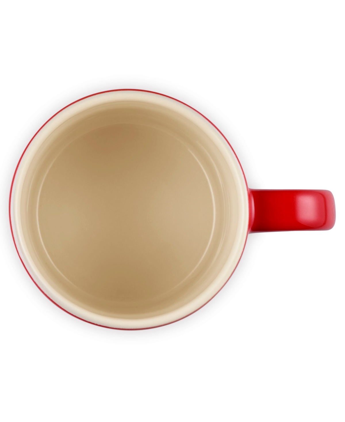 Le Creuset Stoneware Holly Collection 12 oz. Gold Applique London Mug