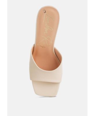 Shiloy Recycled Faux Leather Wedge Sandals Women