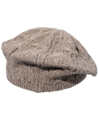 Pointelle Beret Hat