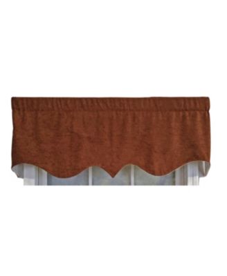 3" Rod Pocket High Quality Fabric Vintage Regal Valance for Windows 50" x 17" Watermelon