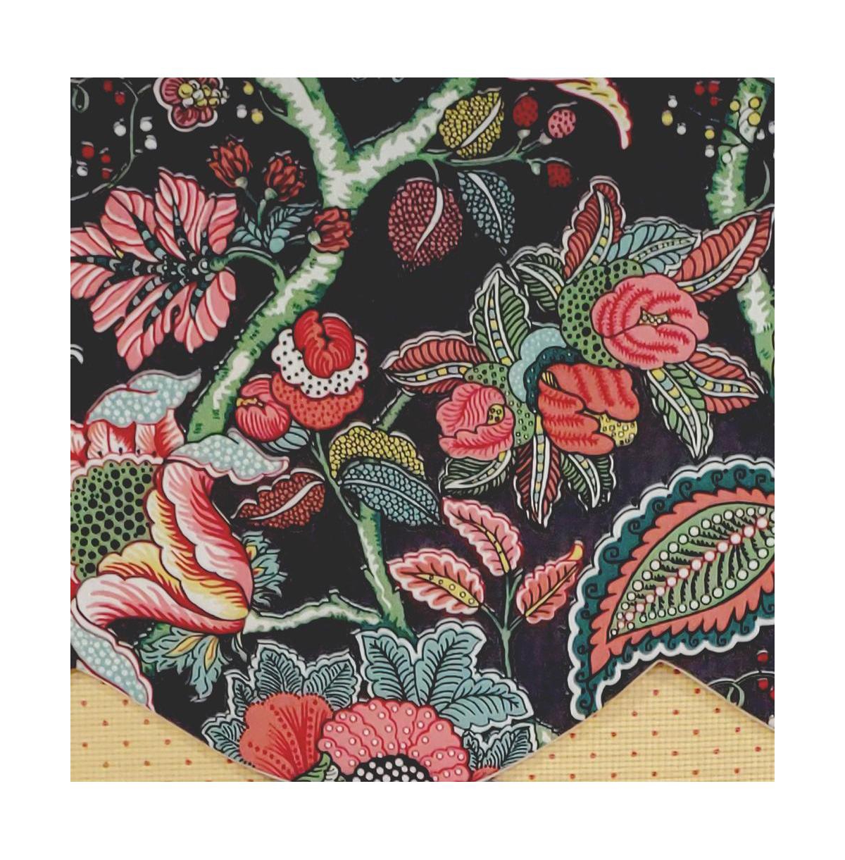 Rlf Home Zoe Petticoat 3" Rod Pocket Lining Luxurious and Elegant Window Treatment Valance 50" x 15" Black