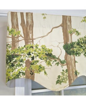 100% Cotton Canopy Regal  Fully lined Windows Rod Pocket Valance 50" x 17"  Ivory