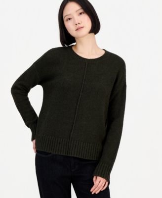 Eileen Fisher - Women's Long-Sleeve Crewneck Sweater