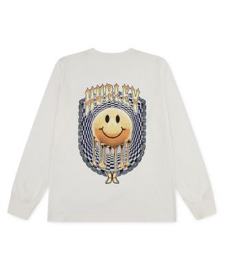 Boys' 8-20 Smiley Long-Sleeve T-Shirt