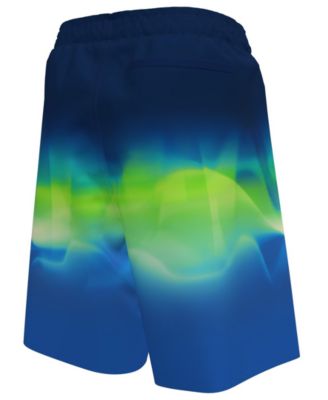 Boys' 8-20 Fade Ombre Print Swim Trunks