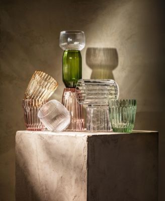 Estiva Textured Highball Sparkling Cocktail Glasses, Set of 4