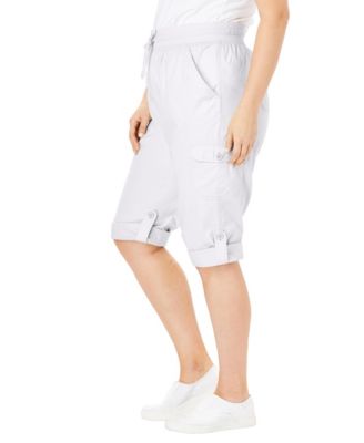 Women's Within Convertible Length Cargo Capri/Bermuda
