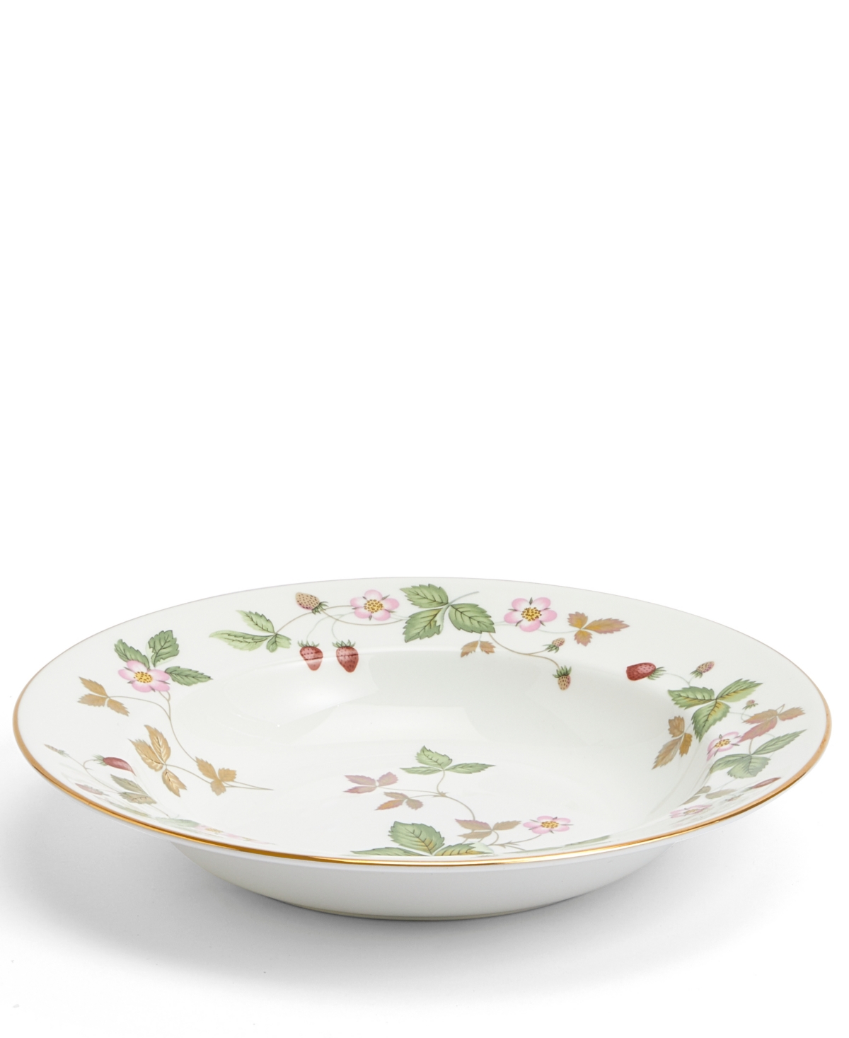 Wedgewood Wild Strawberry Rim Soup Bowl