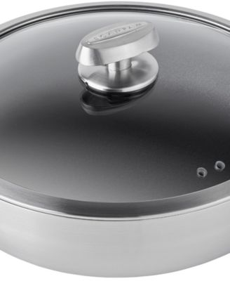 Aluminum 4-Quart Covered Chef Pan