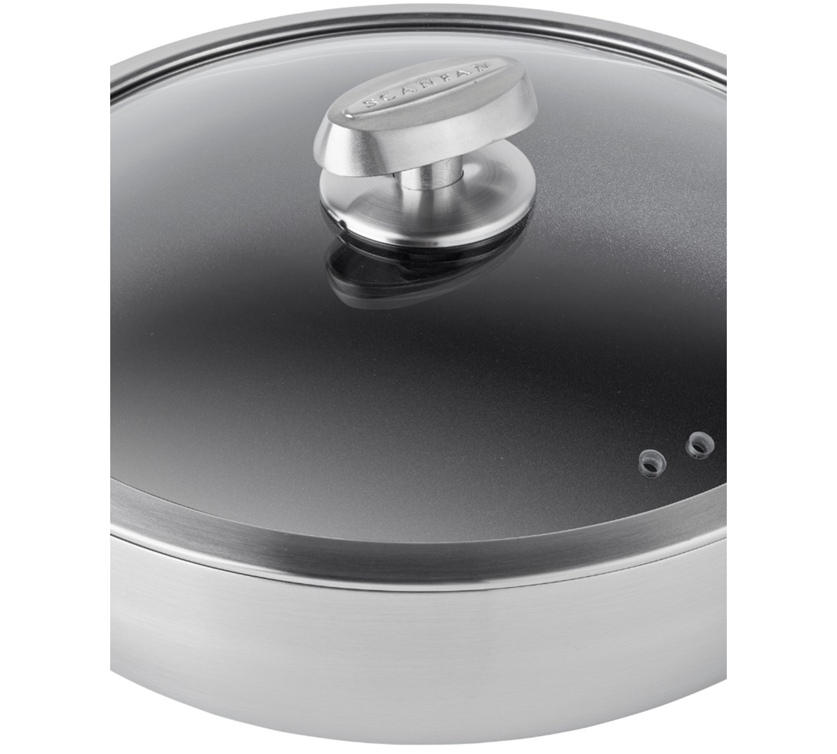 Scanpan Aluminum 4-Quart Covered Chef Pan