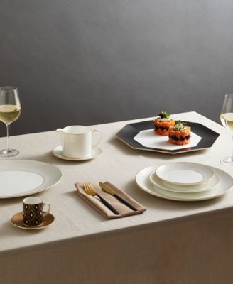 Gio Gold Oval Serving Platter 13"