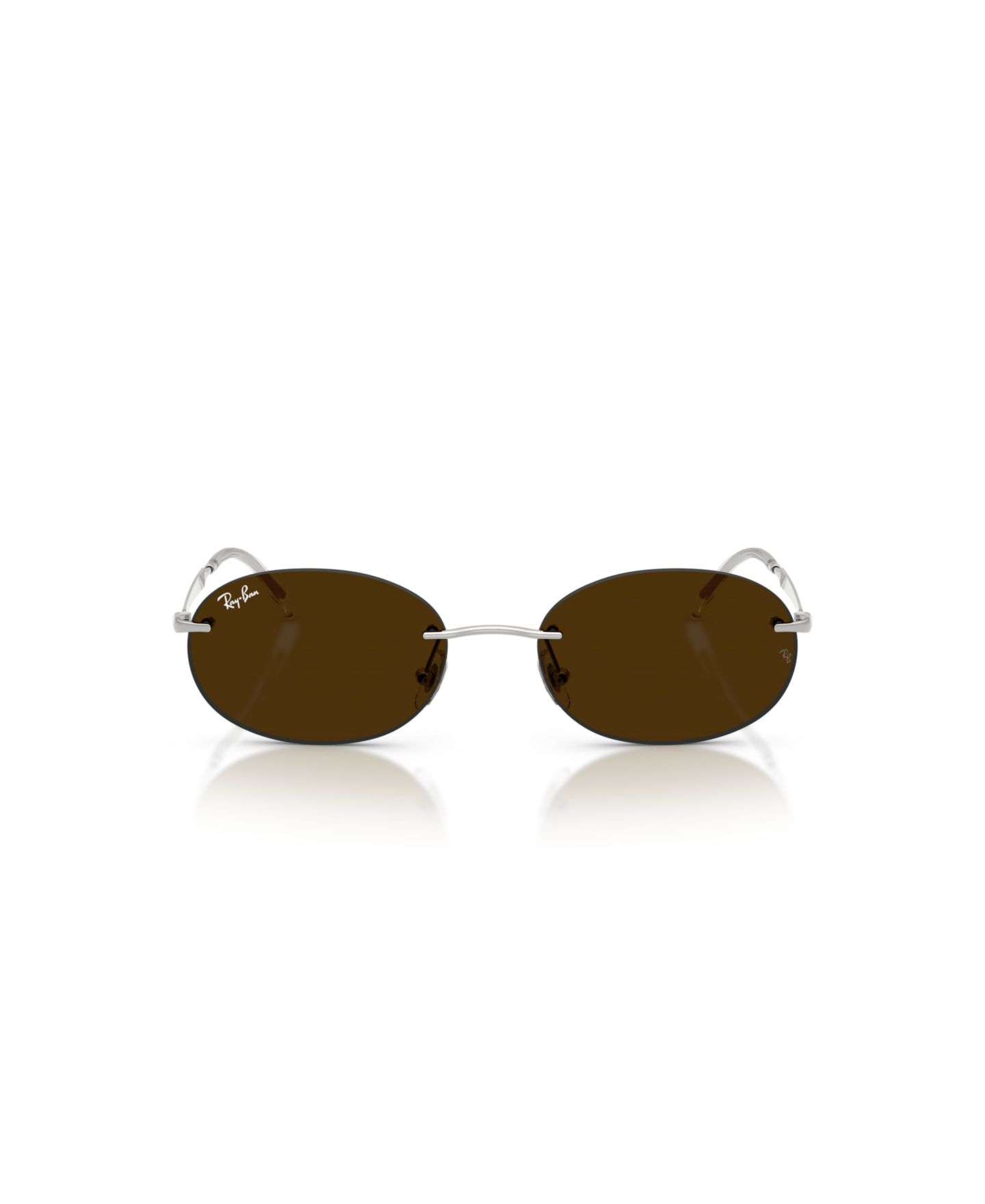 Солнцезащитные очки Ray-Ban Unisex Photochromic Transitions Color Touch Lenses Sunglasses, RB3767, цвет: Серебряный — фото 9
