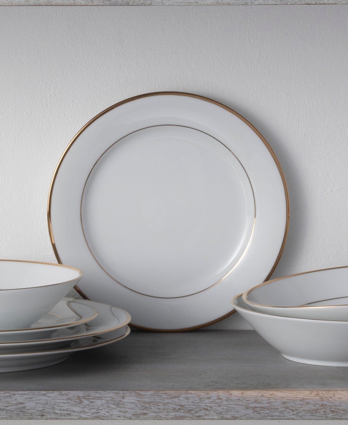 Noritake Heritage Set Of 4 Salad Plates In White