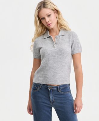 Women's Polo Collar Sweater