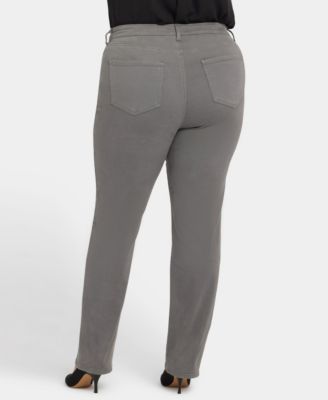 Plus Size High Rise Marilyn Straight Jeans