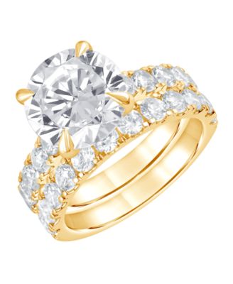 Certified Lab Grown Diamond Bridal Set (6 ct. t.w.) in 14k White, Yellow or Rose Gold