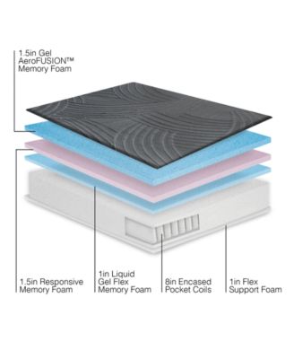 Hybrid 13" Gel Memory Foam Mattress in a Box, King