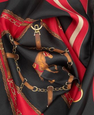 Equestrian Square Scarf 