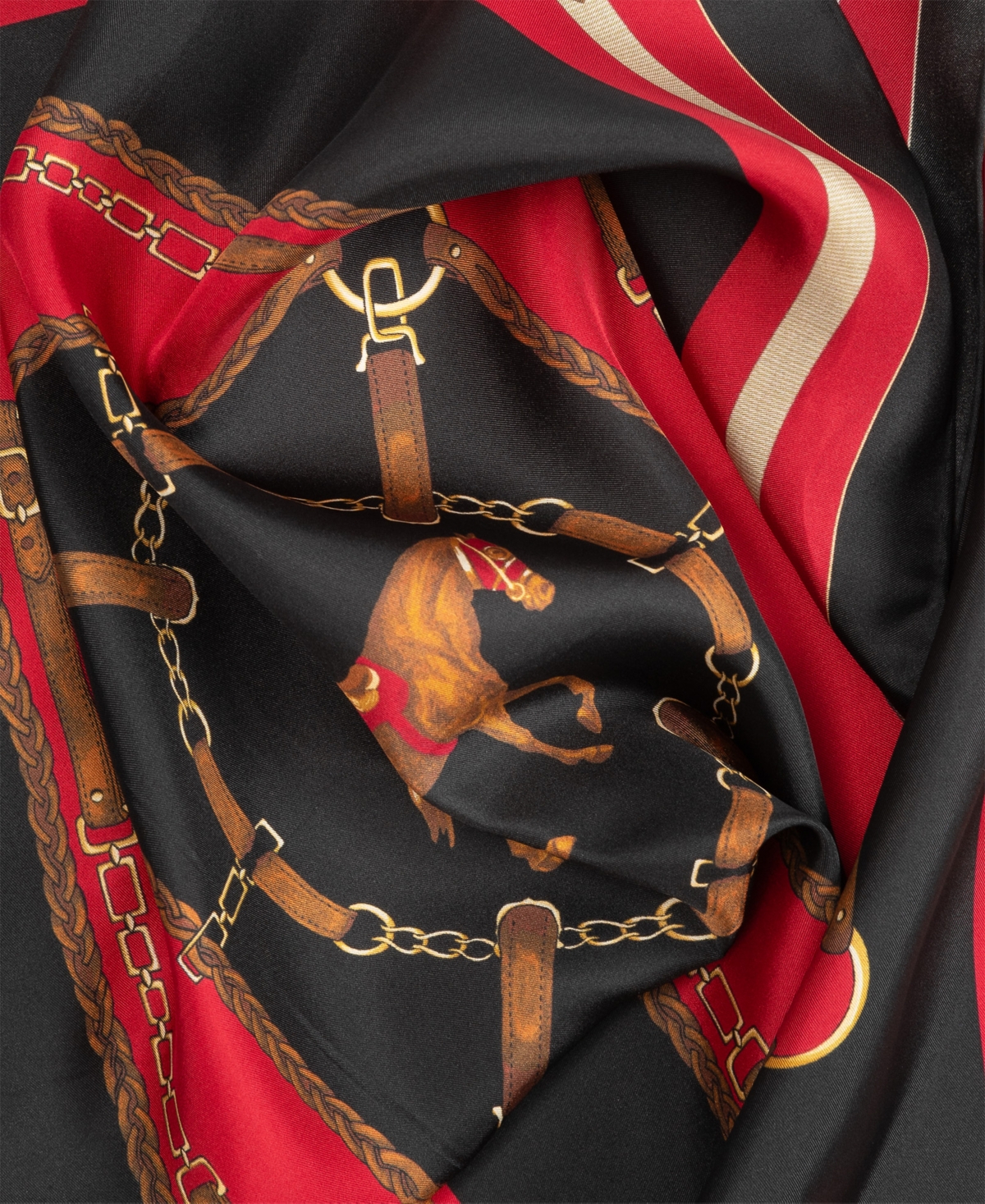 Lauren Ralph Equestrian Square Scarf