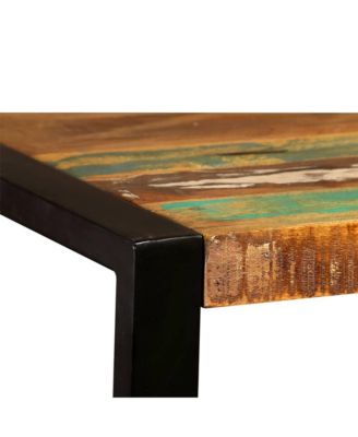 Dining Table Solid Reclaimed Wood 47.2"