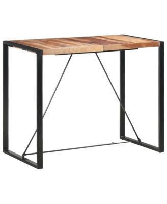 Bar Table 55.1"x27.6"x43.3" Solid Acacia Wood