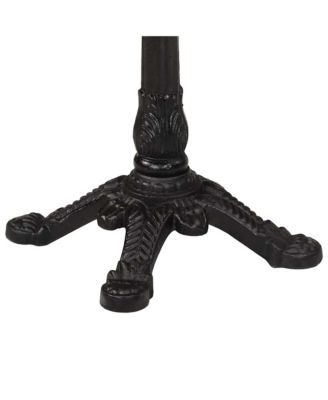 Bistro Table Natural Wood Solid Acacia wood, Cast iron Small