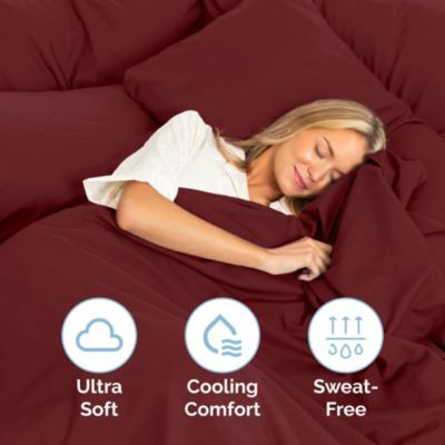 Extra Deep Pocket 18 - 24 Inch Microfiber Fitted Sheet - Twin Extra Long