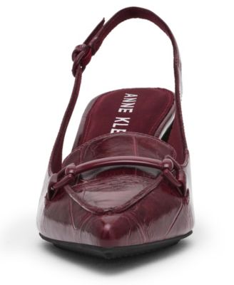 Women's Royce Block Heel Tailored Slingback Pumps