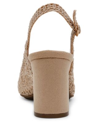 Women's Belinda Block Heel Slingback Pumps