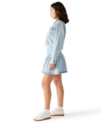 Women's Diamonde Long-Sleeve Collared Jacket