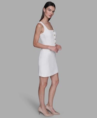 Women's Square Neck Sheath Dress