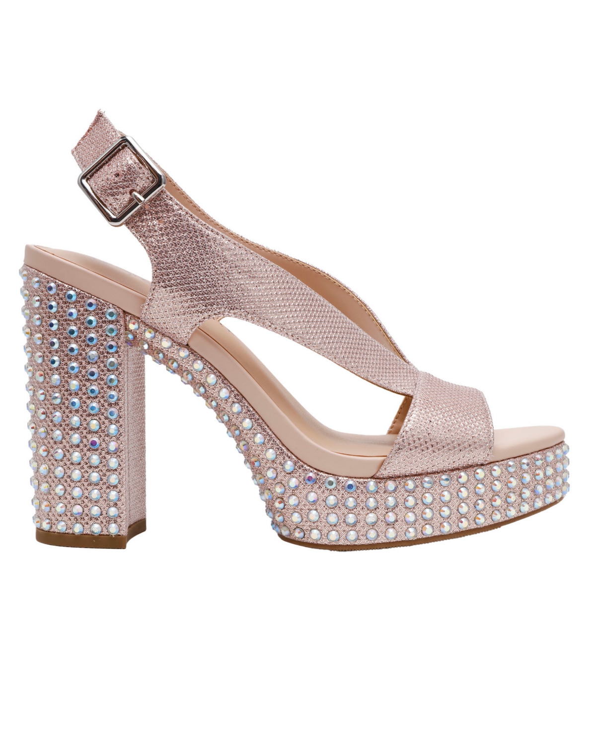 Wild Pair Women's Hayylo Round Toe Block Heel Sandals, Macy's Exclusive