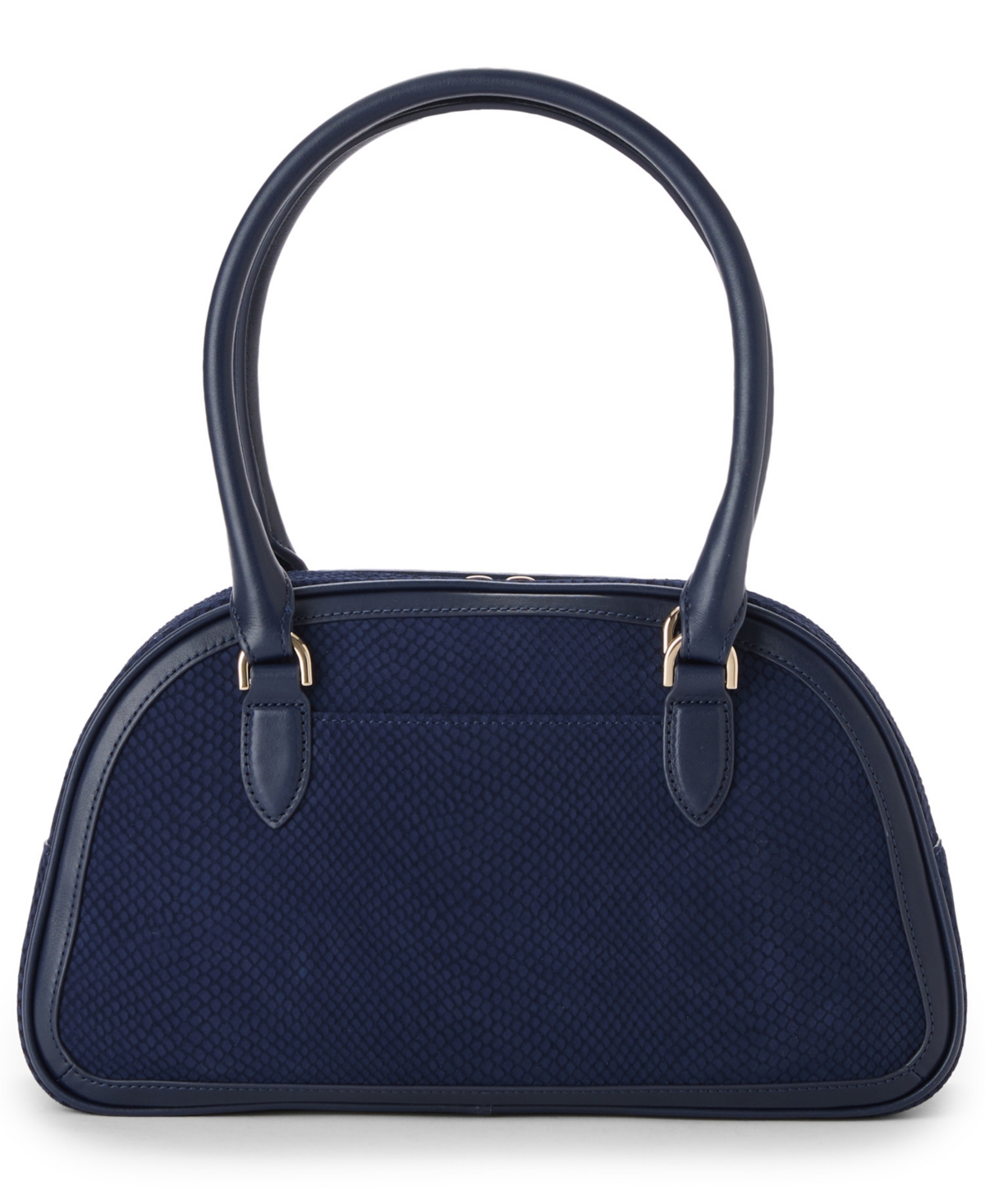 Brahmin Angie Dome Medium Satchel Bag In Blue