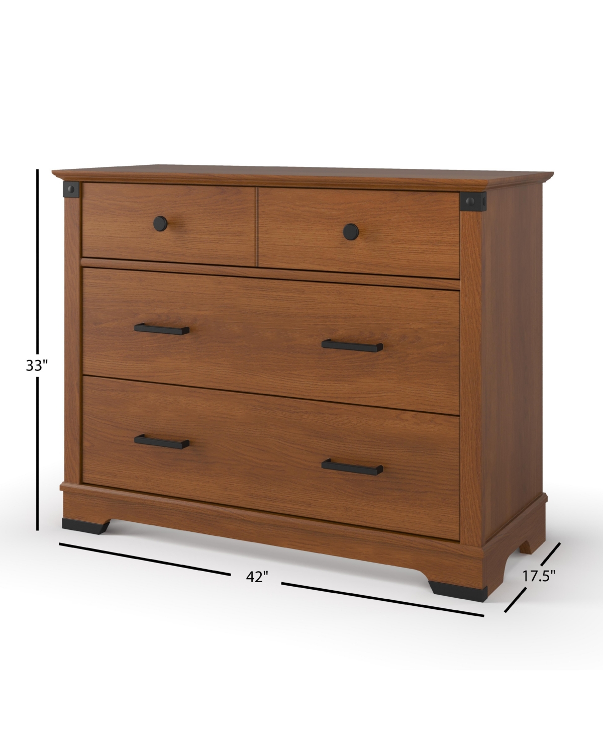 Redmond 3 Drawer Dresser