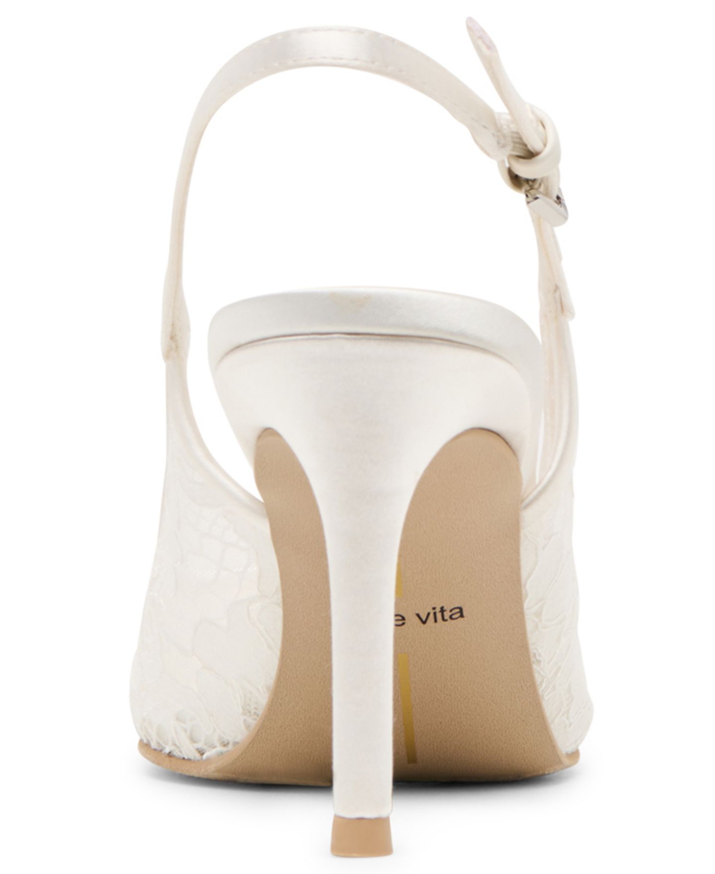 Женские туфли Dolce Vita Yami Lace Pumps, цвет: Насыщенный белый — фото 3