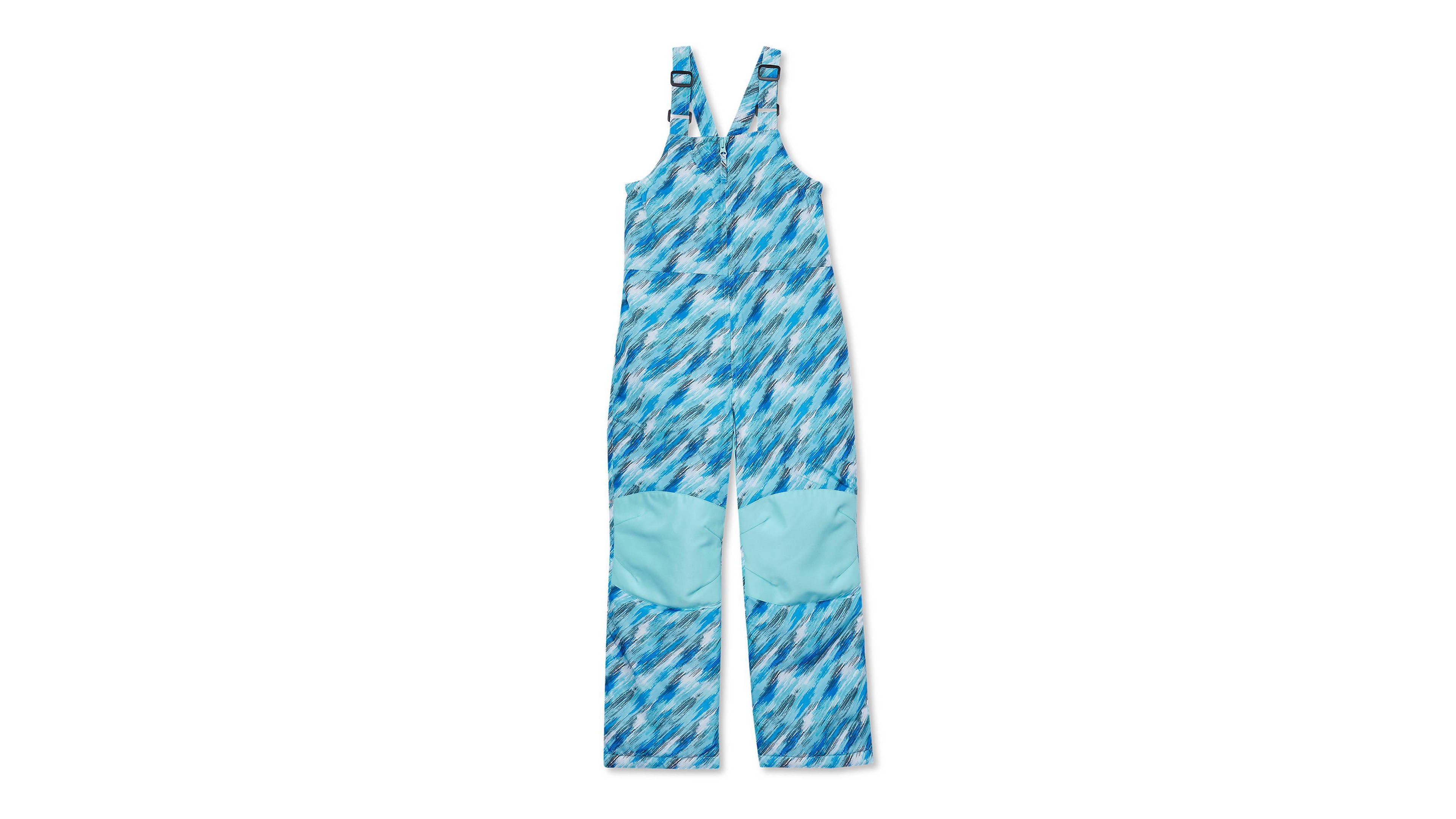 Lands' End Girls Iron Knee Insulated Winter Snow Bibs