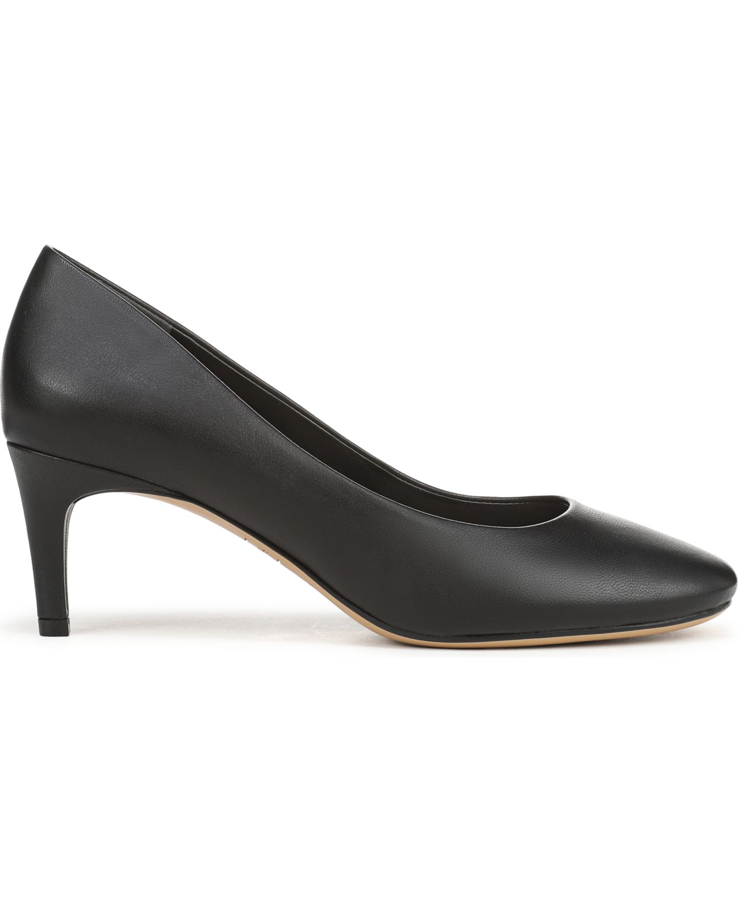 Женские туфли Franco Sarto Kamari Round Toe Pump, цвет: Чёрный кожаный — фото 2