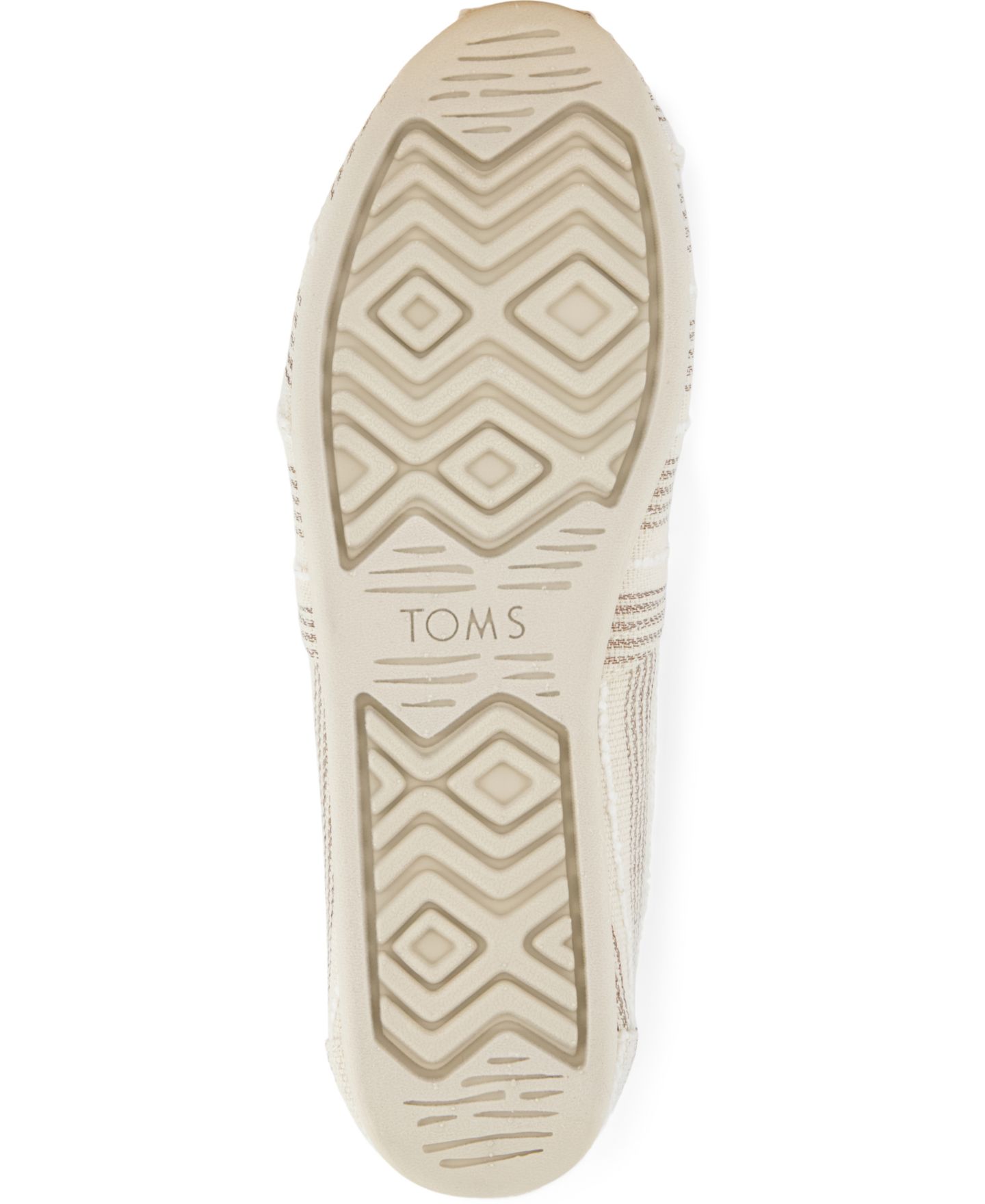 Женские балетки TOMS Aclass Slip-On Flats, цвет: Натуральный — фото 5