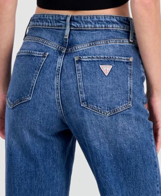 Women's High Rise Straight-Leg Jeans
