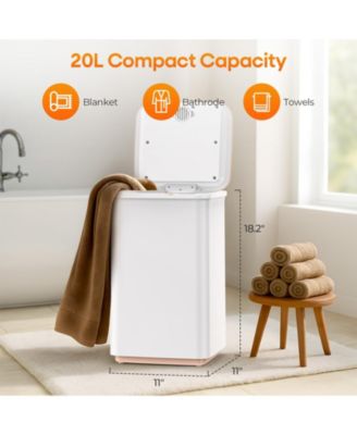 20L Electric Towel Warmer Bucket with LED Display, Rapid Heating, Timer & Dual Heat Modes, Safe Auto Shut-Off
