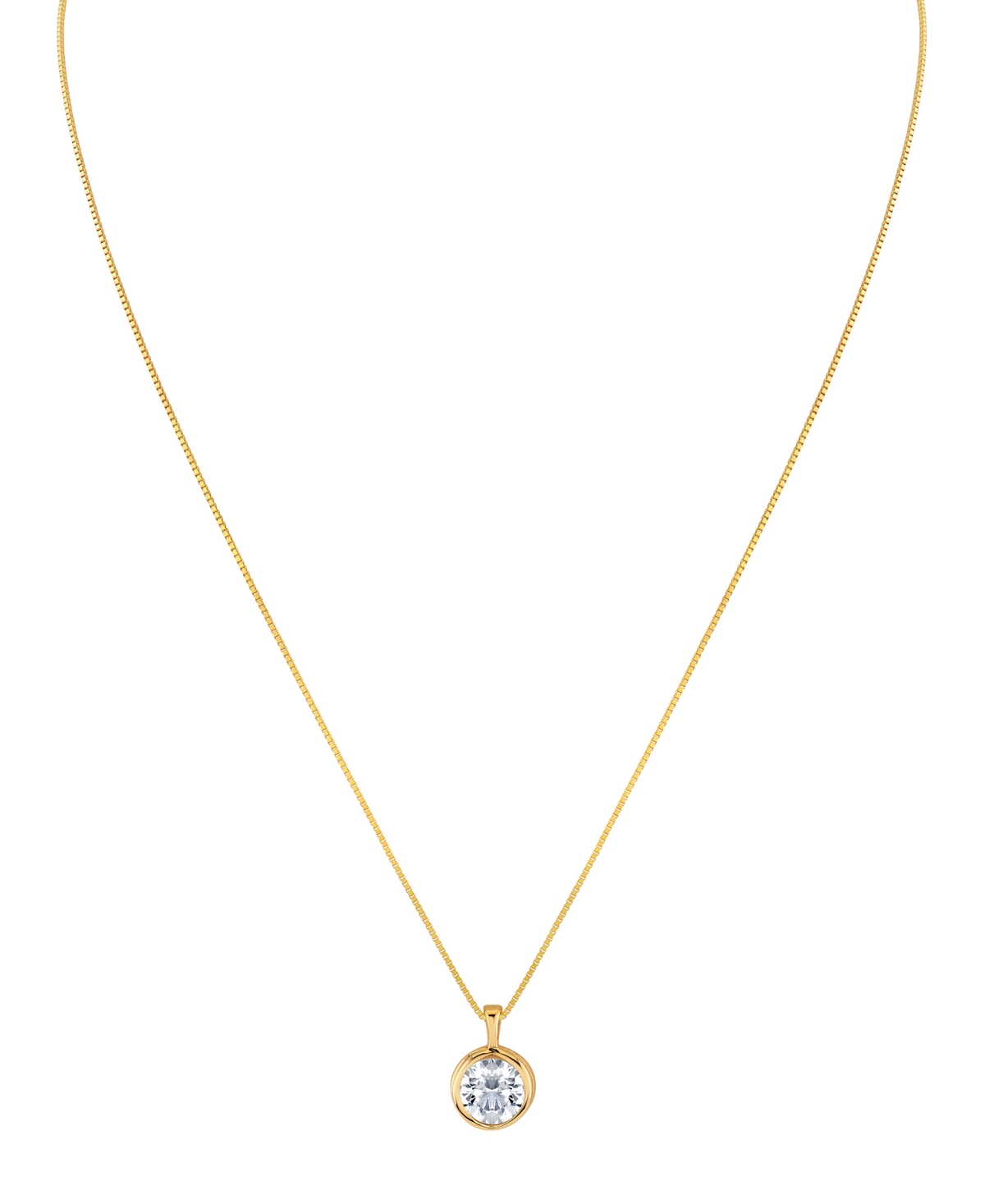 Sirena Lab Grown Diamond Energy Pendant Necklace (1-1/2 Ct. T.w.) In 14k Yellow Gold (also In 14k White Gol In Gold
